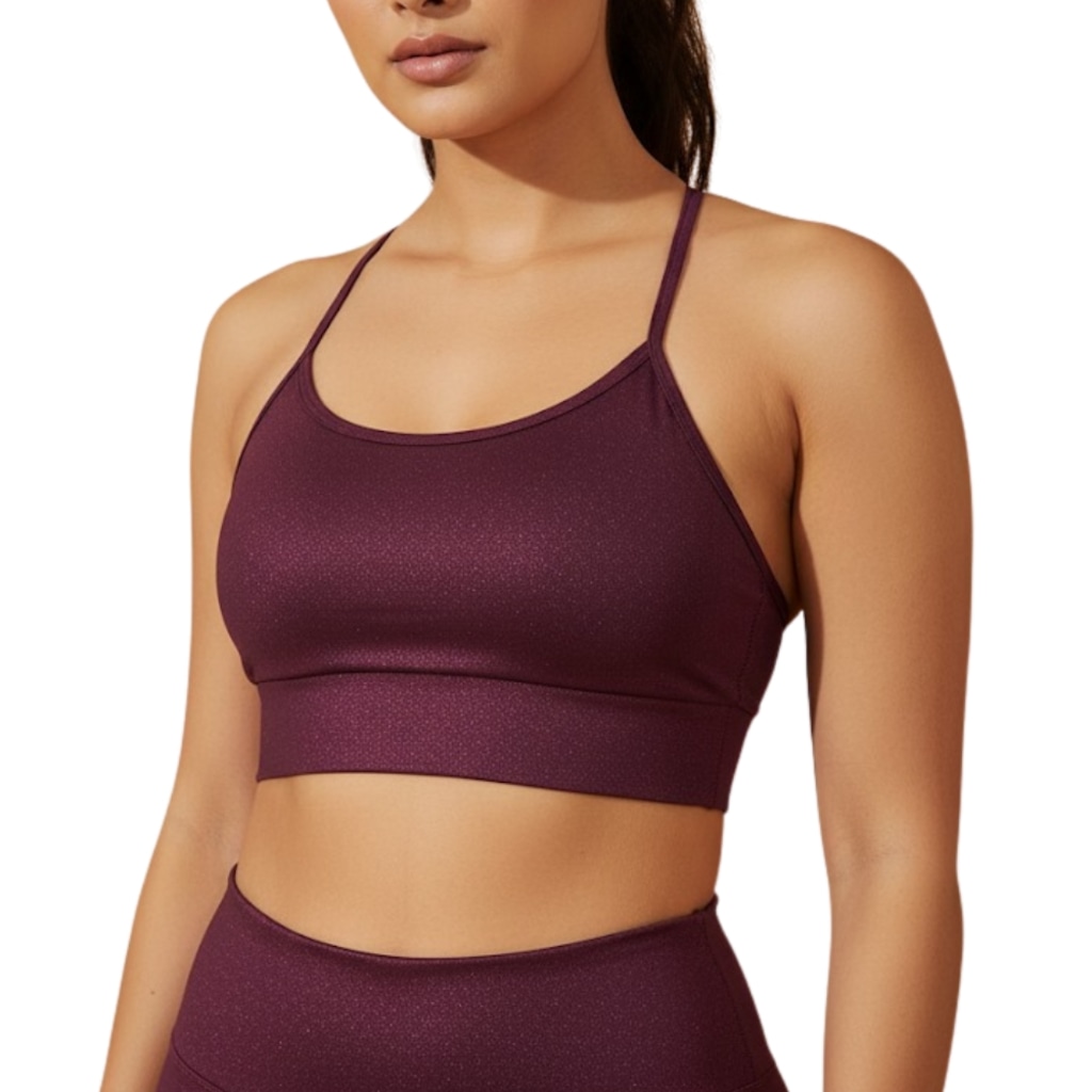 Top Mup Metalic Heavy Feminino