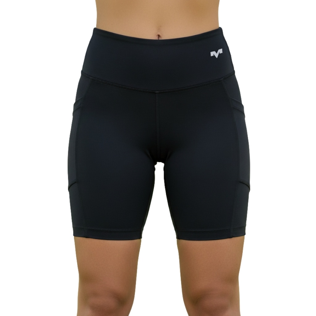 Bermuda Mup Light Preto - Feminino
