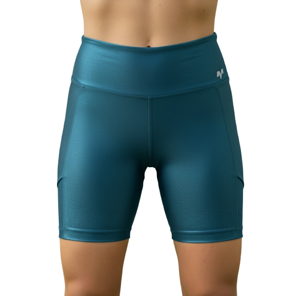 Bermuda Mup Metalic Heavy - Feminino