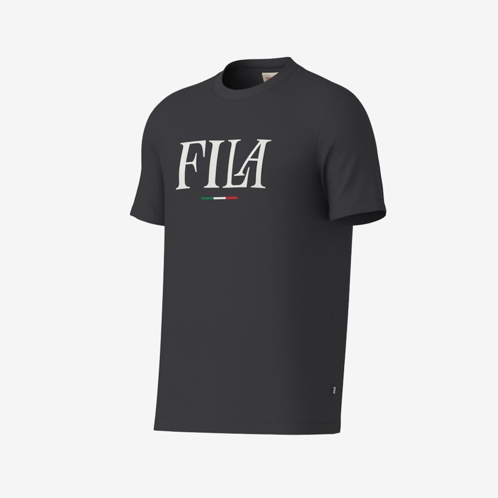 Camiseta Fila Regular Italy Letter Masculina