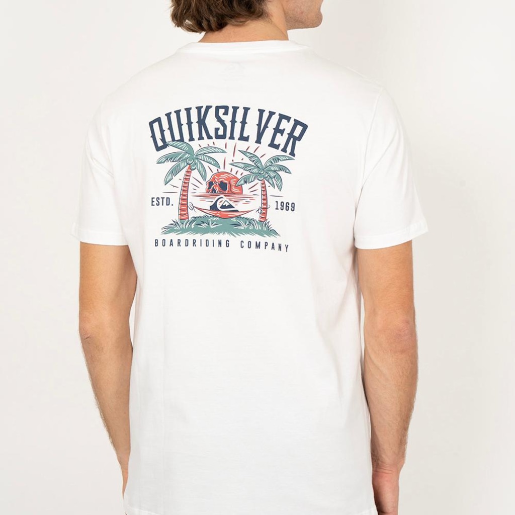 Imagem 2 do produto Camiseta Quiksilver Paradise SM26 Masculina