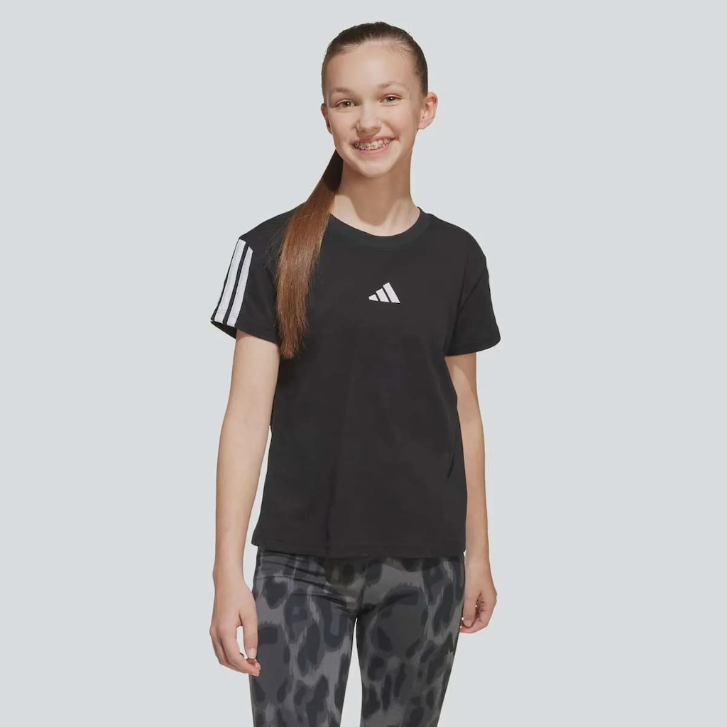 Camiseta Adidas 3 Stripes Infantil