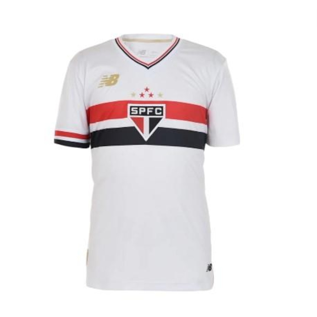 Camisa do São Paulo I 25/26 Infantil New Balance Torcedor