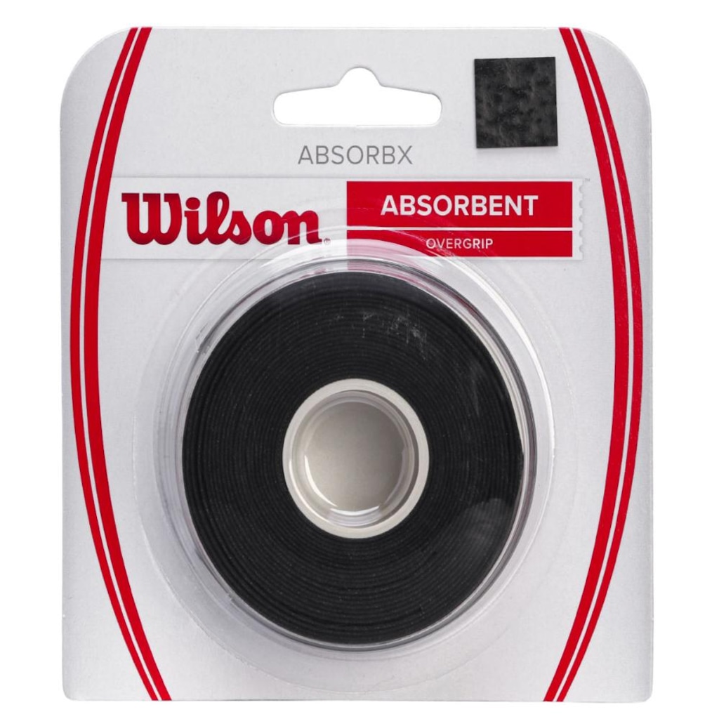 Overgrip Wilson Absorbx com 03 Unidades