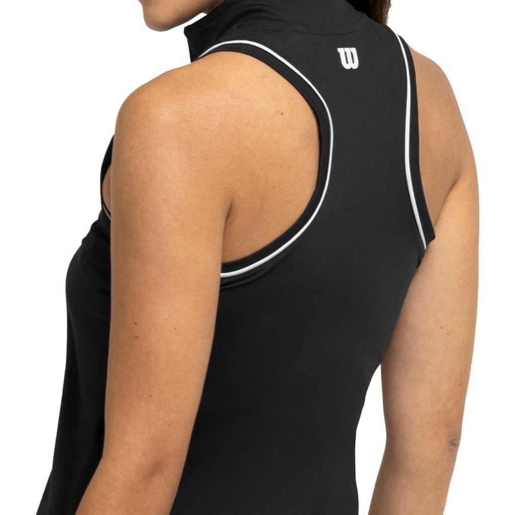 Imagem 4 do produto Regata Wilson Tour Zip Tank Feminina
