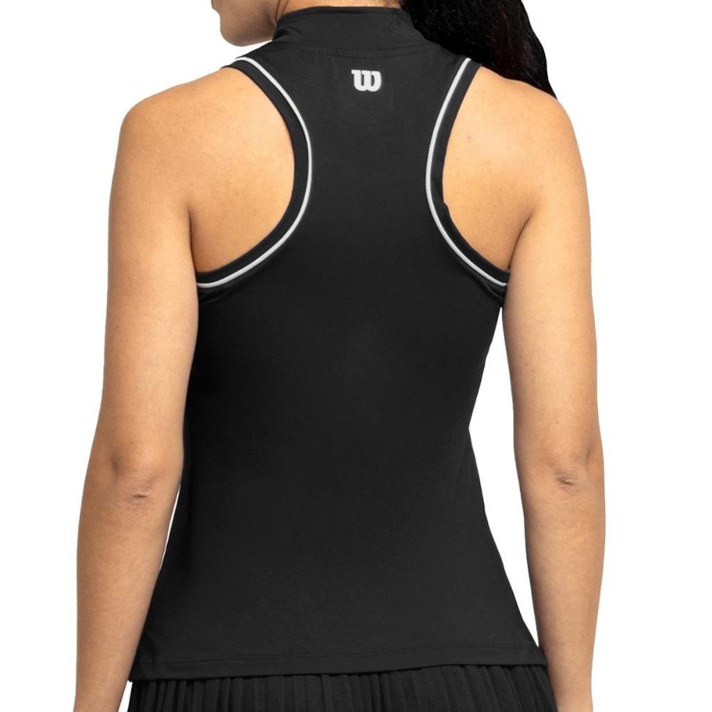 Imagem 5 do produto Regata Wilson Tour Zip Tank Feminina