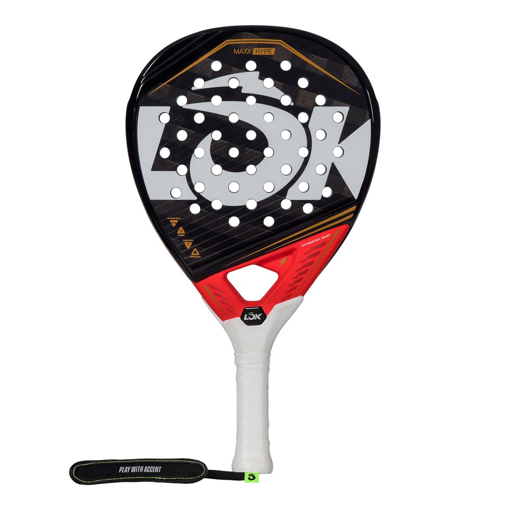 Raquete Padel Lok Maxx Hype 18k Mike Yanguas