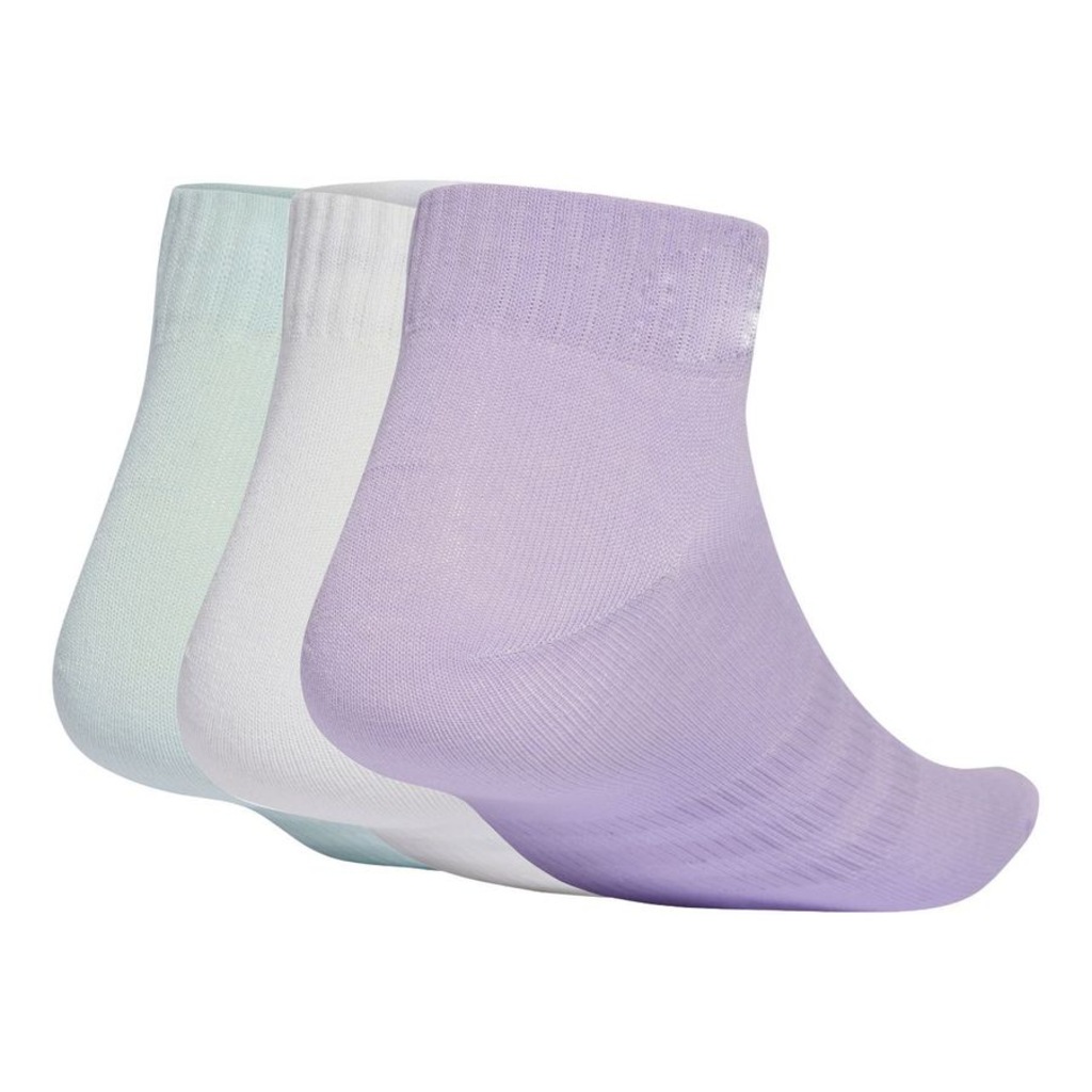 Kit Meia adidas Sportswear Invisível - 3 Pares - Unissex