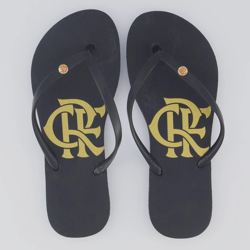 Chinelo Flamengo Basic Escudo Feminino