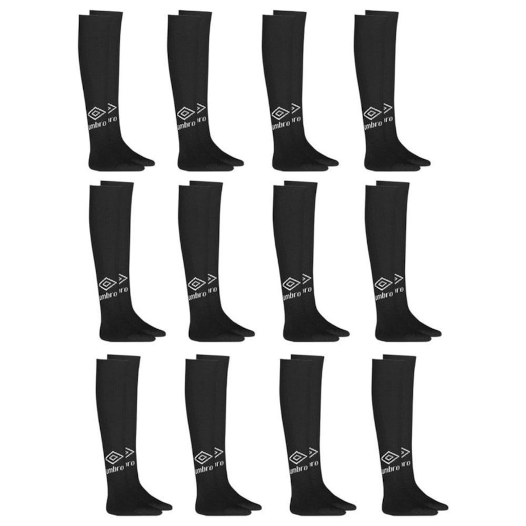 Kit 12 Pares de Meiões Umbro Classic Infantil