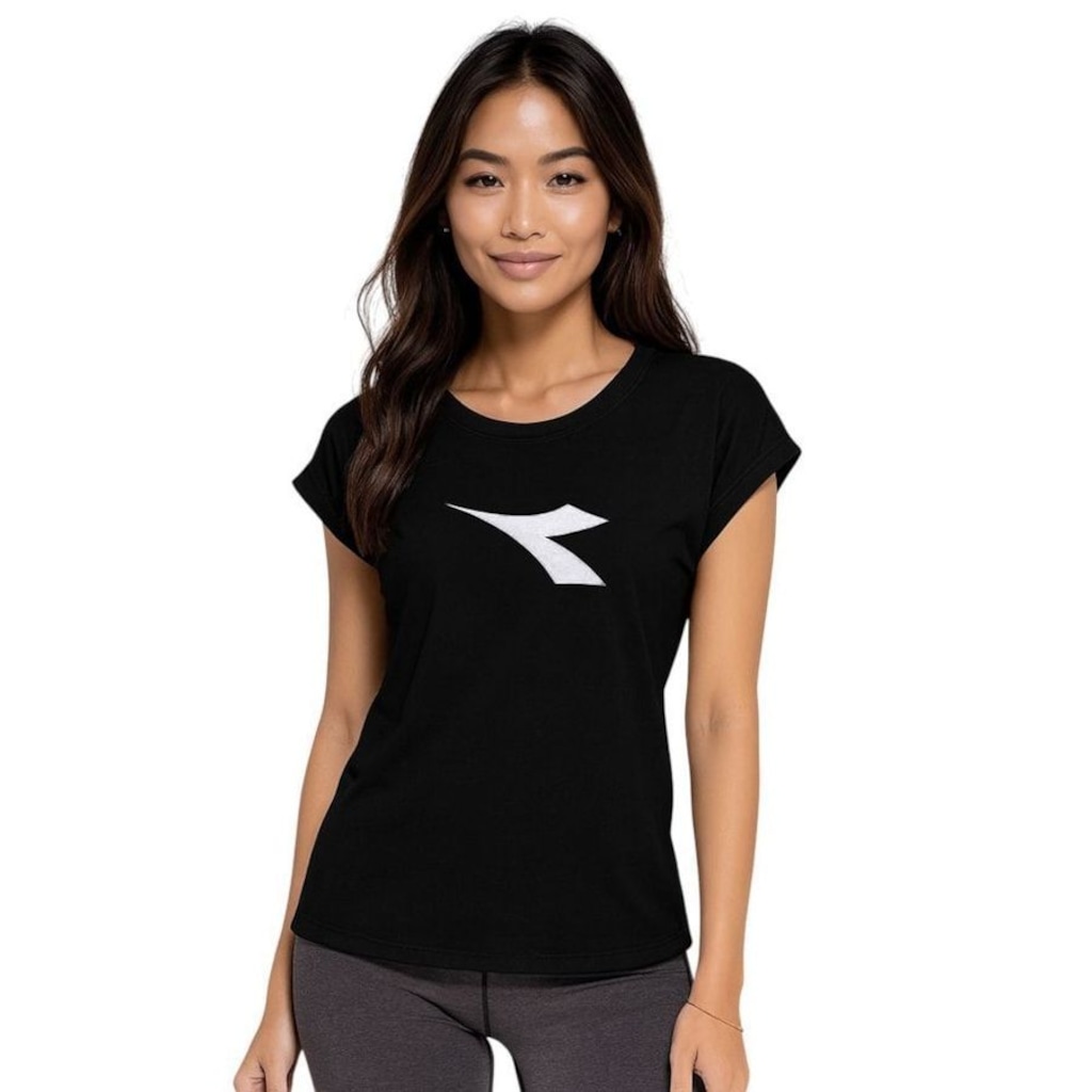 Camiseta Diadora Big Logo Feminina