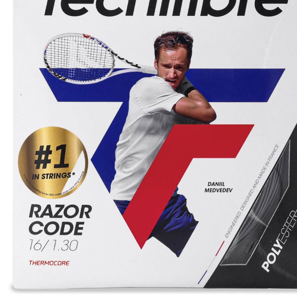 Imagem 2 do produto Corda Tecnifibre Razor Code 16 1.30mm - Set Individual