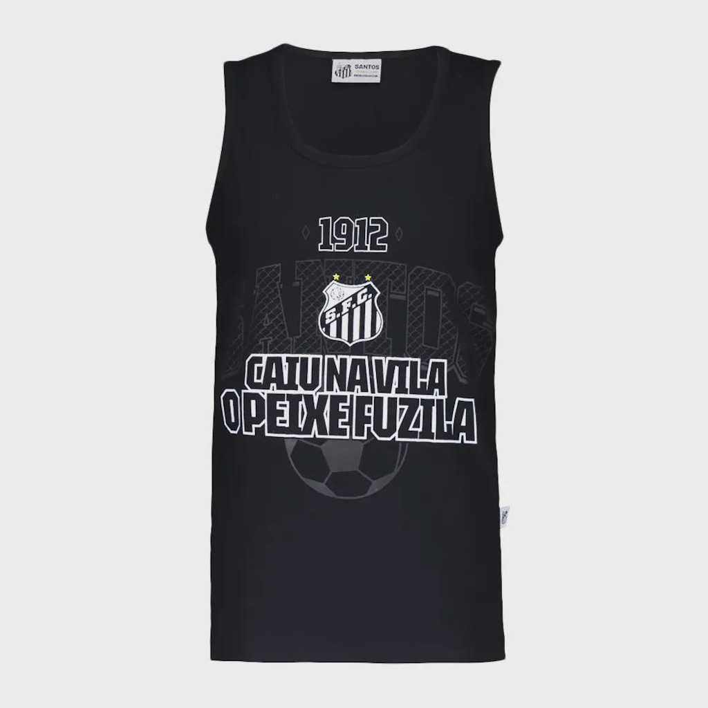 Camiseta Regata Surf Center Santos Vila Infantil