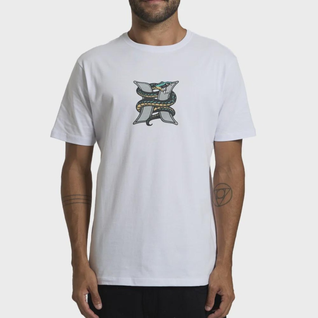 Camiseta Hurley Silk Snake Masculina