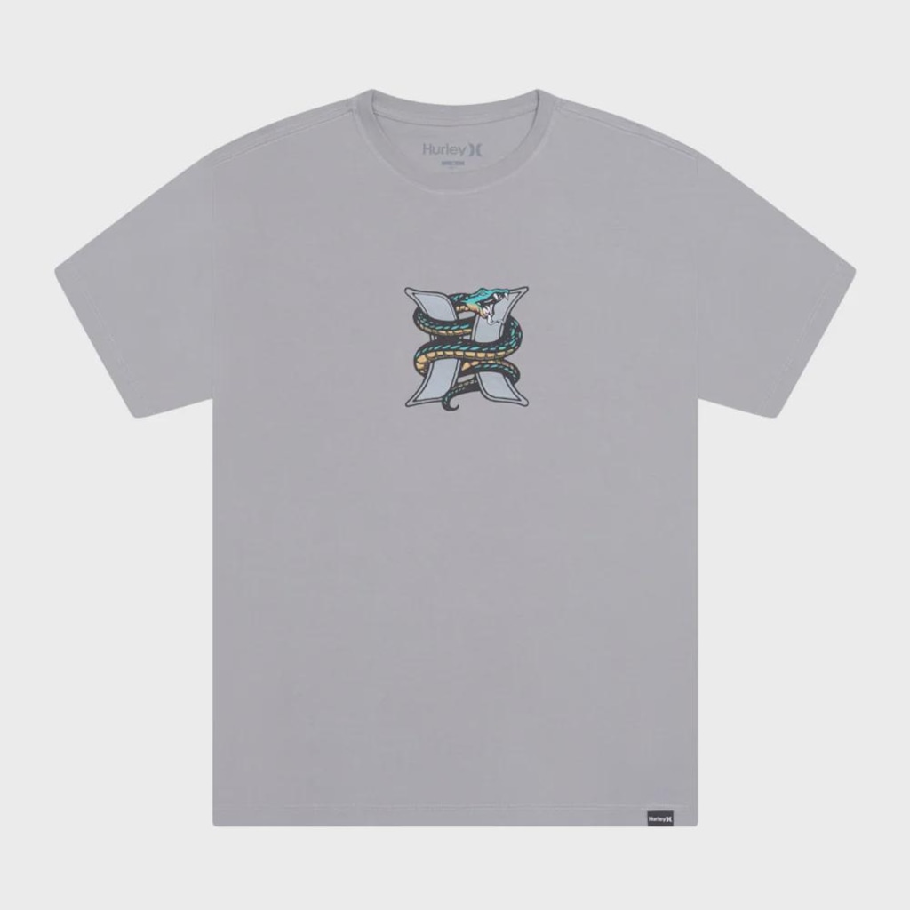 Camiseta Hurley Silk Snake Masculina