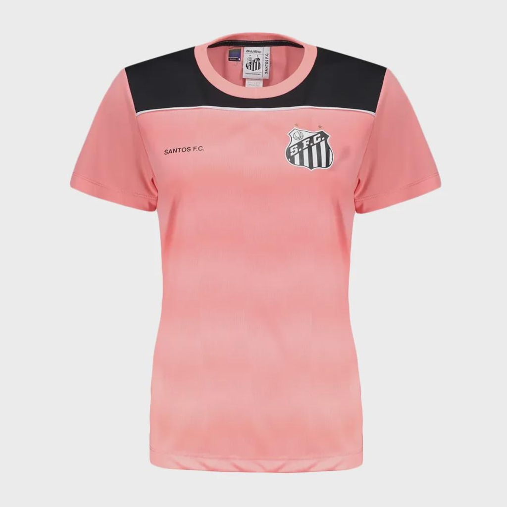 Camiseta Braziline Santos Fulgor Feminina