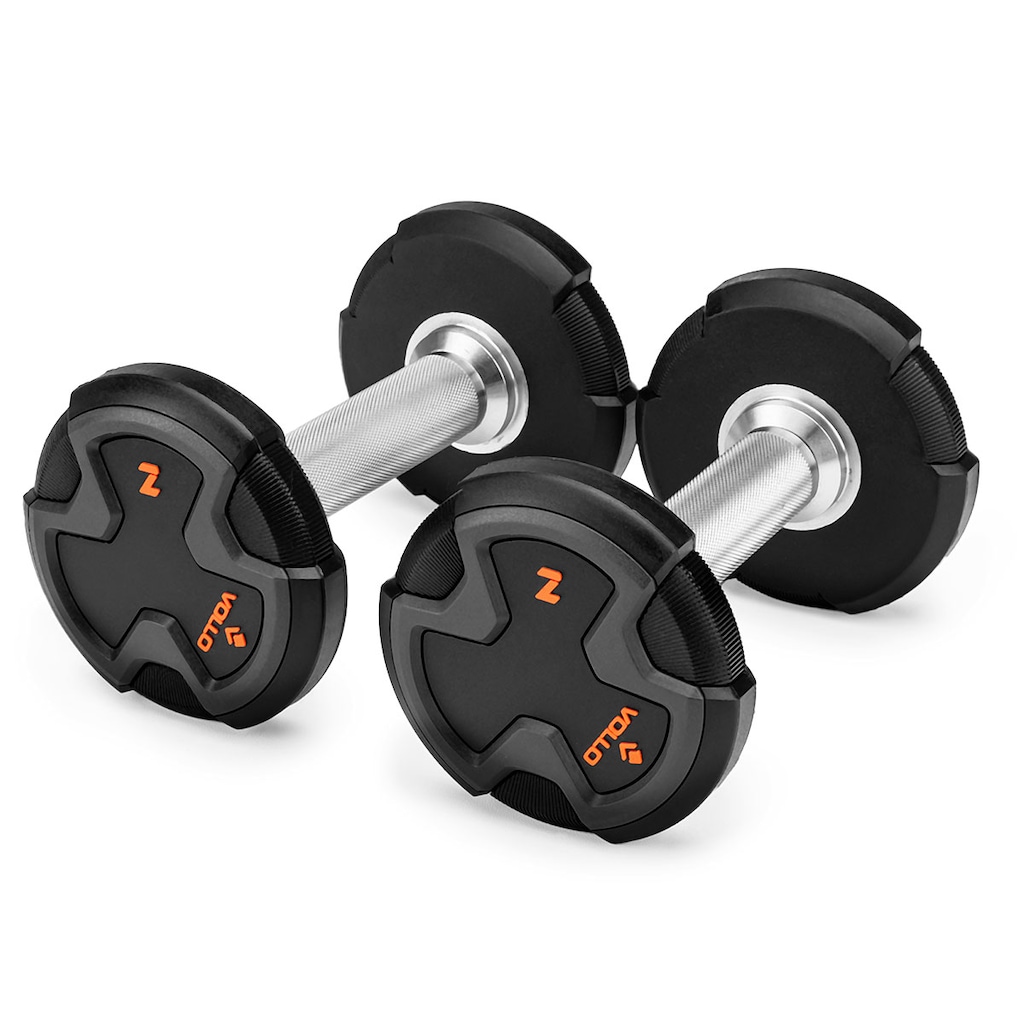 Kit 2 Halteres Dumbbell 2kg Vollo Musculação Academia Treino