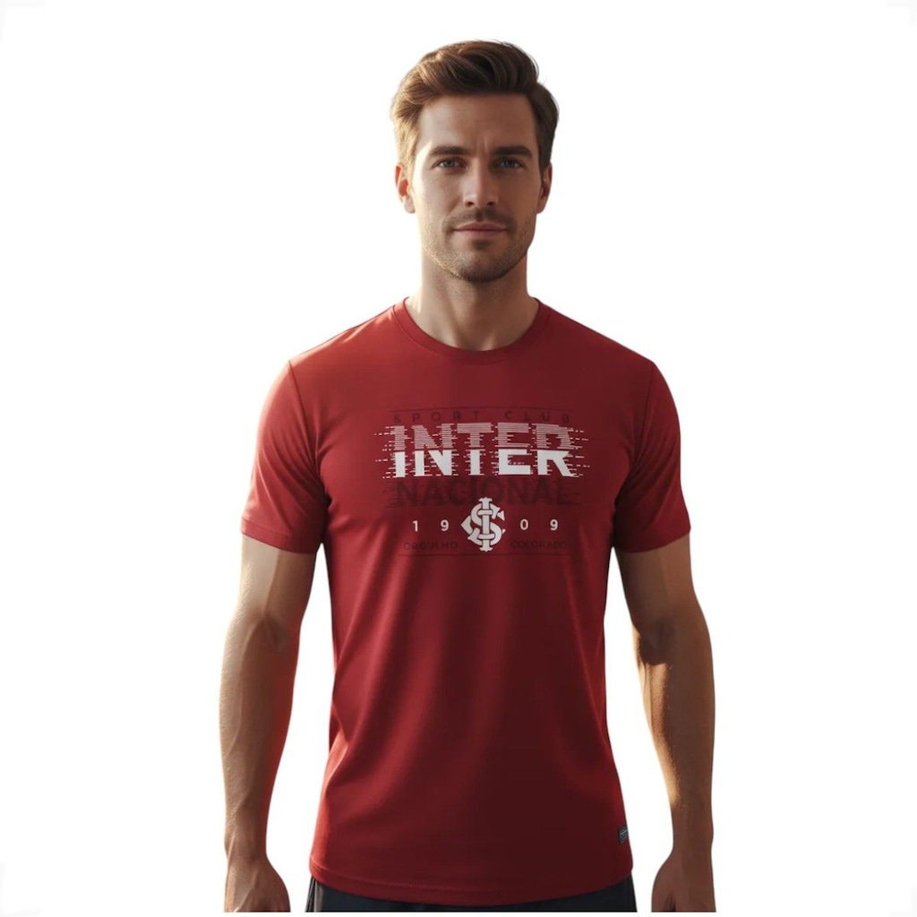 Camiseta Oficial Internacional 1909 Surf Center Masculino