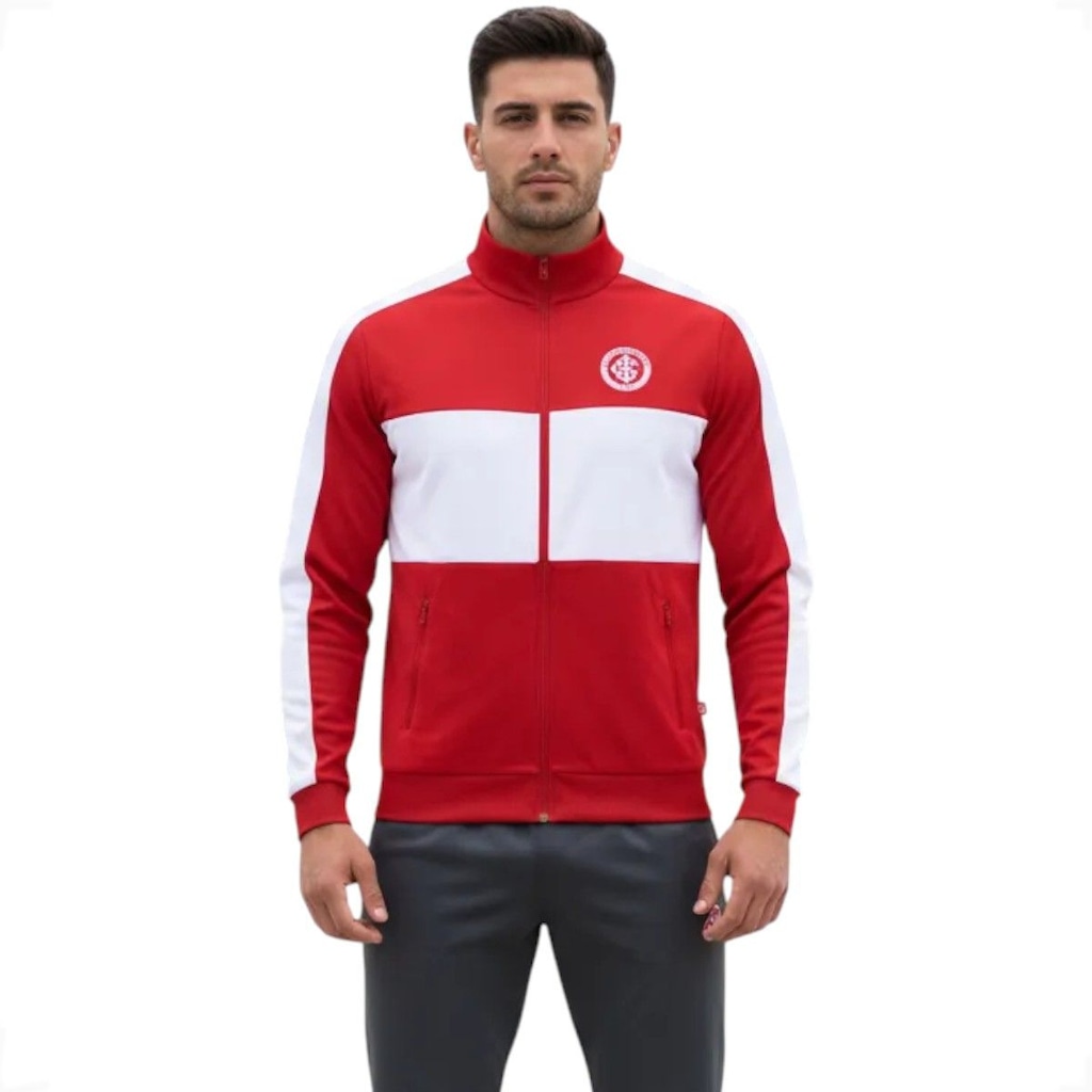 Jaqueta Esportivo Internacional Oficial Escudo Surf Center Masculino