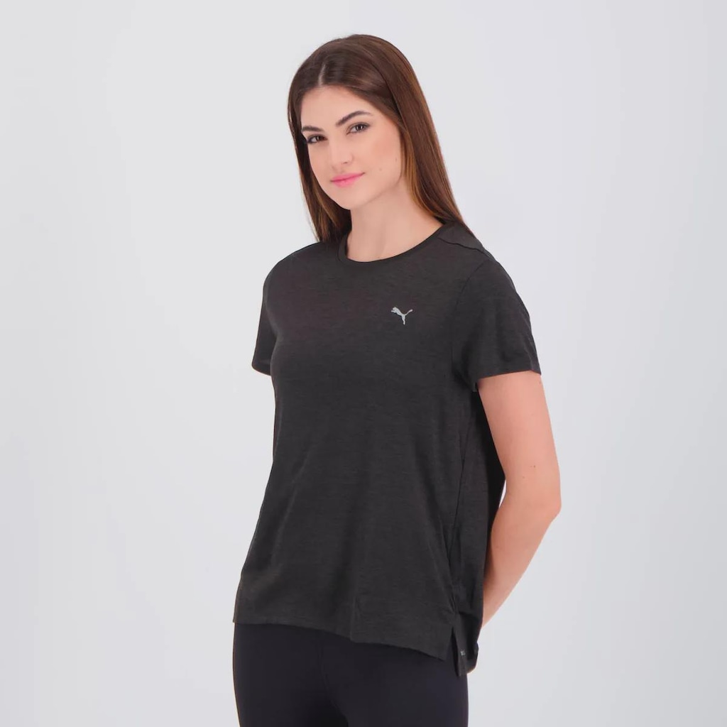 Imagem 3 do produto Camiseta Puma Run Favorite Heather SS Tee Feminina