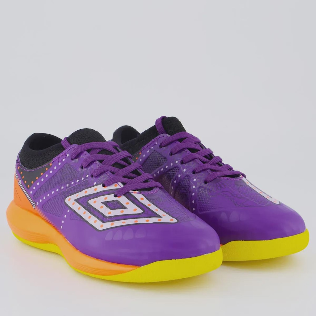 Imagem 2 do produto Chuteira Futsal Infantil Umbro Ultimate JR Día de Los Muertos
