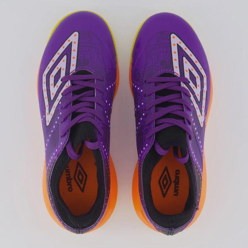 Imagem 4 do produto Chuteira Futsal Infantil Umbro Ultimate JR Día de Los Muertos