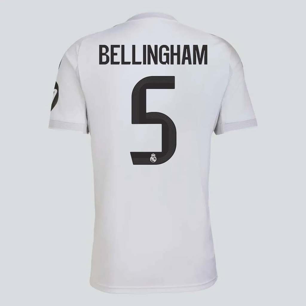 Camisa Real Madrid CF Home 25/265 Bellingham adidas Masculina