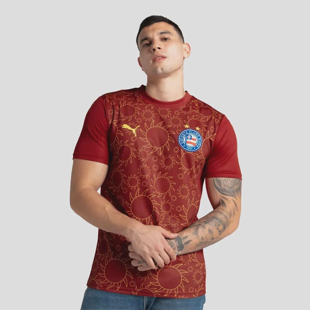 Imagem 3 do produto Camisa do Bahia III 2025 10 E. Ribeiro Puma Masculina