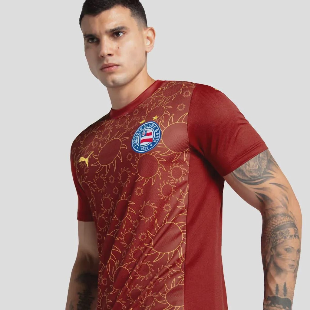 Imagem 4 do produto Camisa do Bahia III 2025 10 E. Ribeiro Puma Masculina