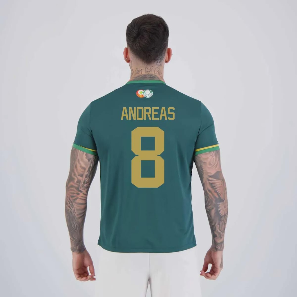 Camisa Palmeiras IV 8 Andreas Pereira Energy Masculina