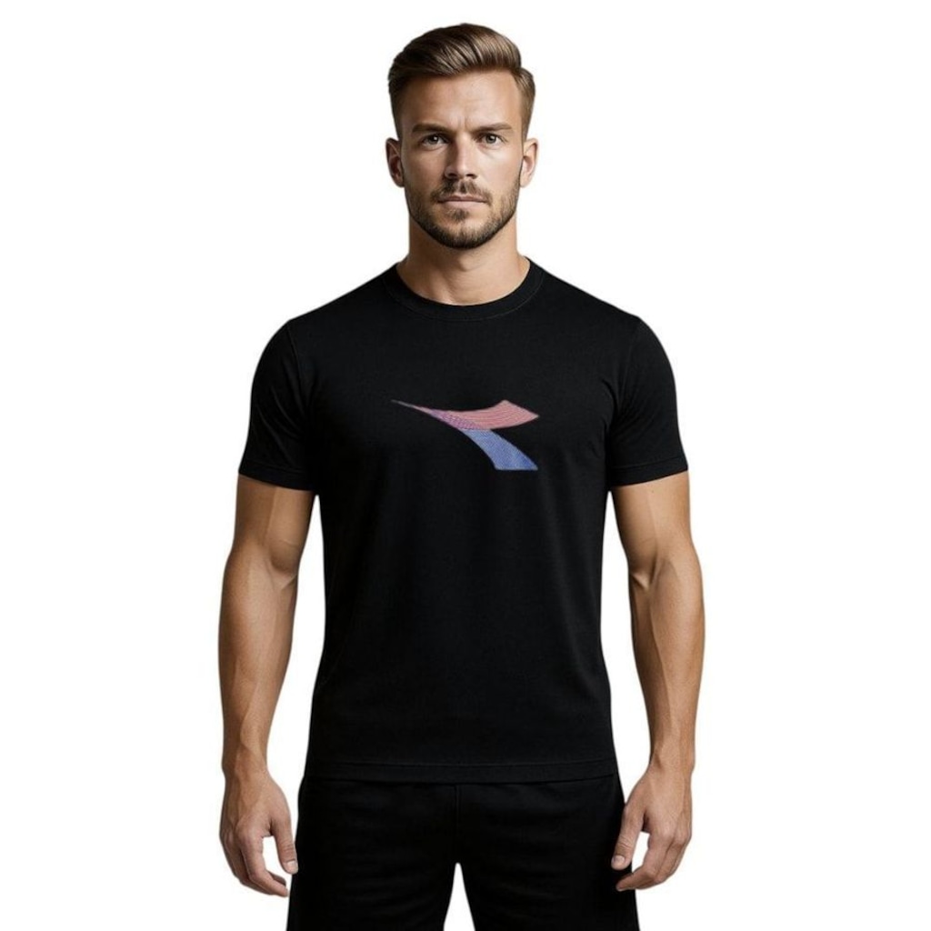 Camiseta Diadora Big Logo Movimento Masculina