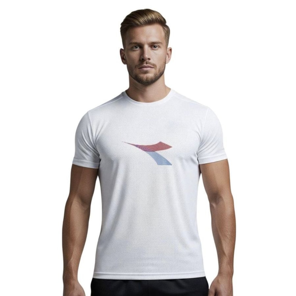 Camiseta Diadora Big Logo Movimento Masculina