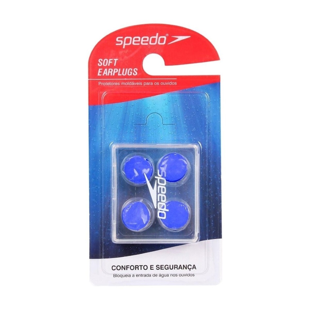 Protetor de Ouvido Speedo Soft Earplugs Adulto