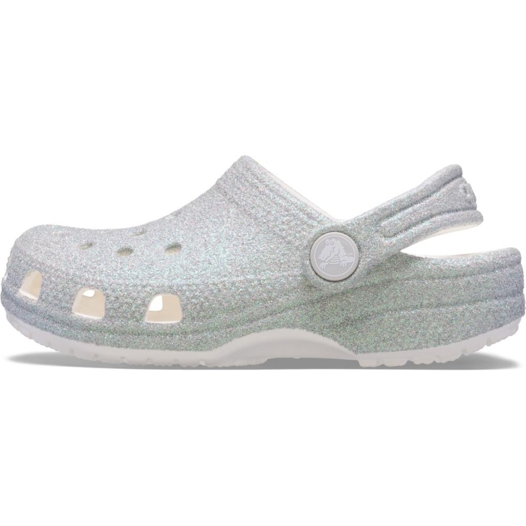 Imagem 3 do produto Sandália Unissex Crocs Classic Iridescent Glitter Clog K