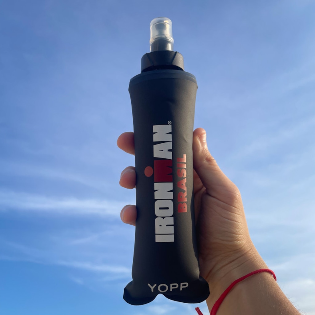 Imagem 3 do produto Garrafa Dobrável Yopp Ironman Brasil Soft Flask 250ml