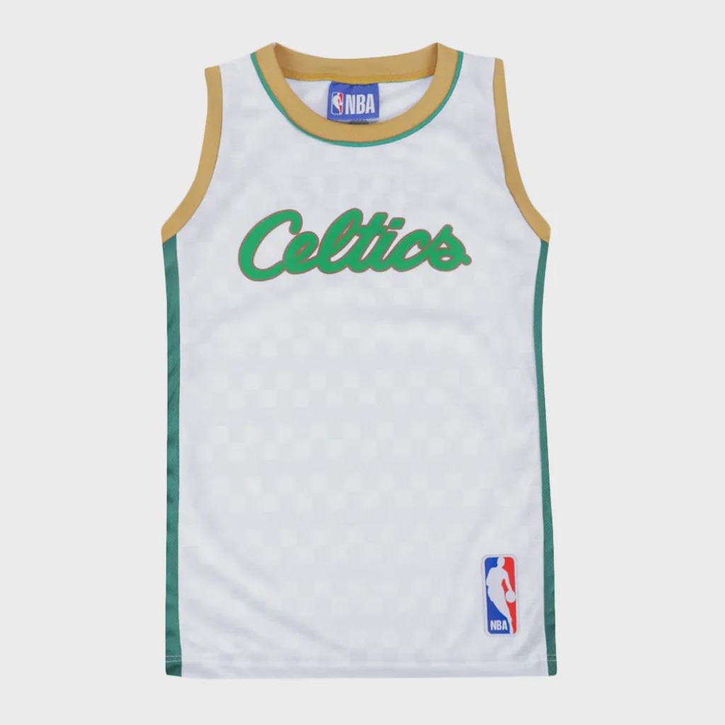Camiseta Regata Braziline Boston Celtics Terms Infantil
