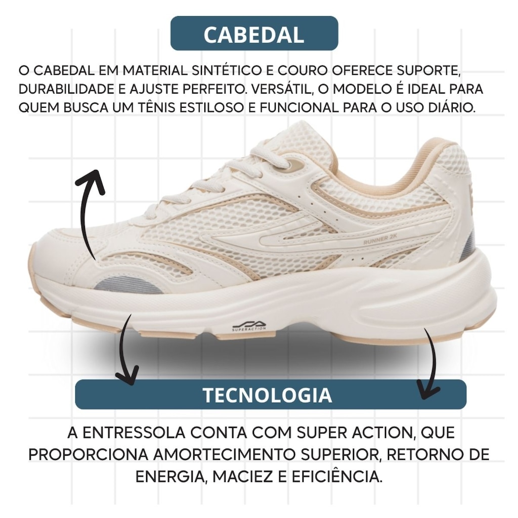 Imagem 3 do produto Tênis Fila Runner 2k Feminino