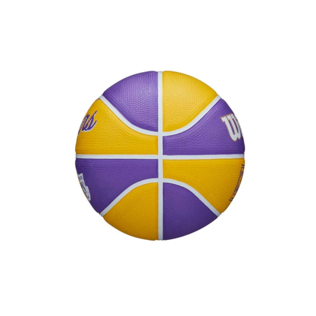 Imagem 4 do produto Bola Wilson Basquete NBA Team Retro Mini La Lakers 3 - Unissex