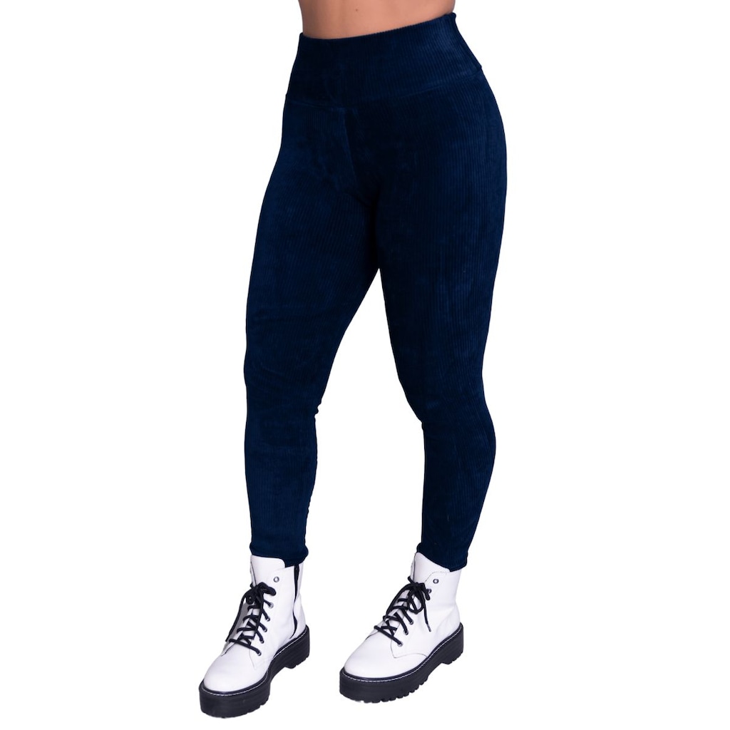 Imagem 2 do produto Calça Legging Cotelê Veludo Vekyo - Feminina
