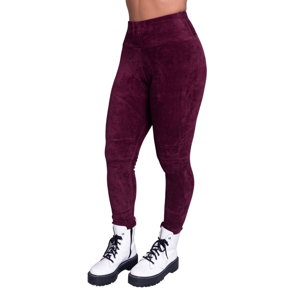 Imagem 2 do produto Calça Legging Cotelê Veludo Vekyo - Feminina