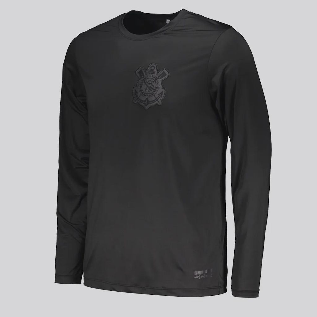 Imagem 2 do produto Camisa Corinthians Manga Longa UV Dry Masculina