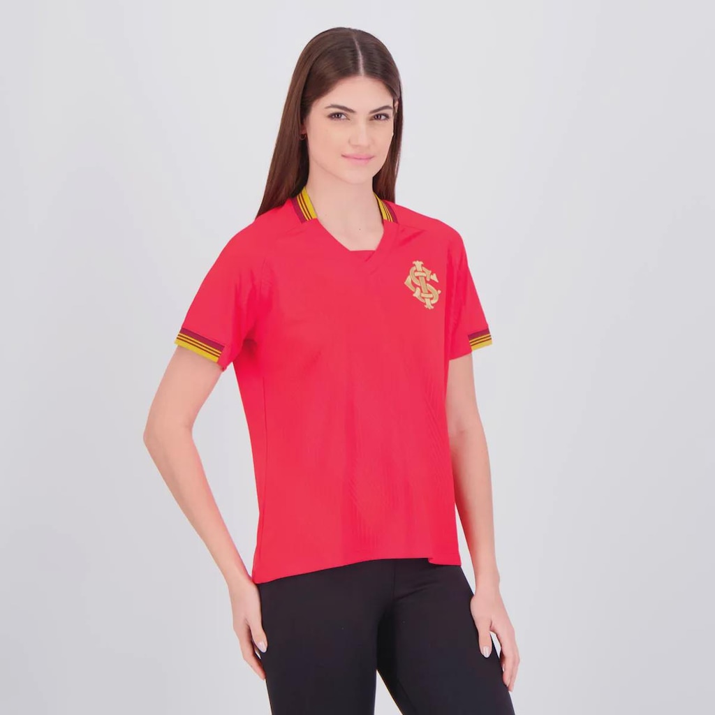 Imagem 2 do produto Camisa Internacional II Gold Feminina