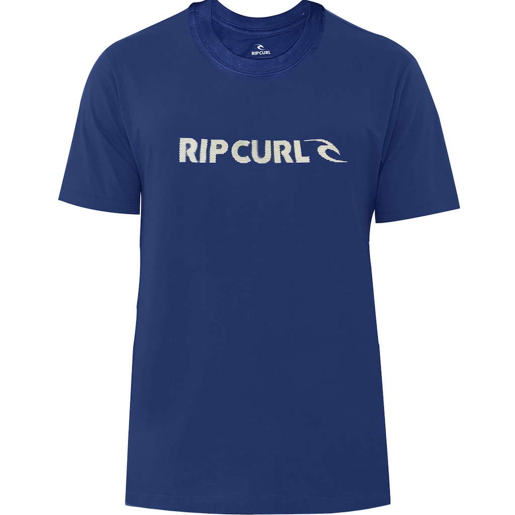Camiseta Rip Curl New Icon Sphere Cobalto Masculina