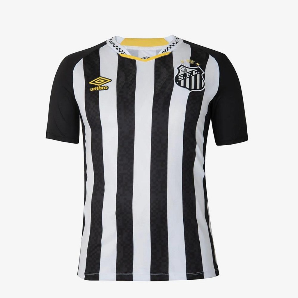 Camisa Do Santos Umbro Masculina Of.2 2025 (Torcedor) Nº10 C/Nome