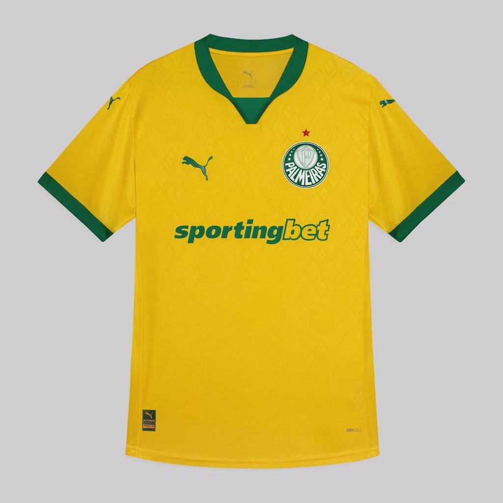 Camisa do Palmeiras III 2025 Jogador Puma Masculino