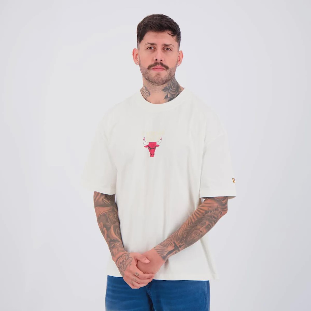 Imagem 3 do produto Camiseta New Era NBA Chicago Bulls Core Historic Masculina