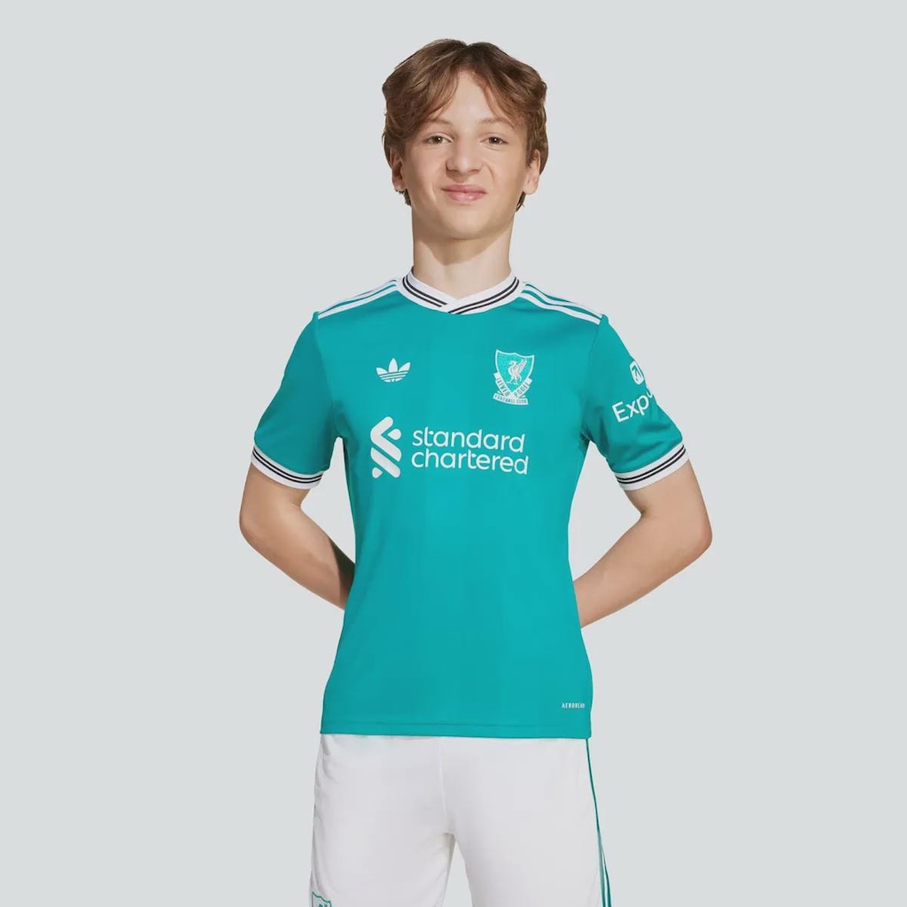 Camisa Liverpool Third 2026 adidas Infantil