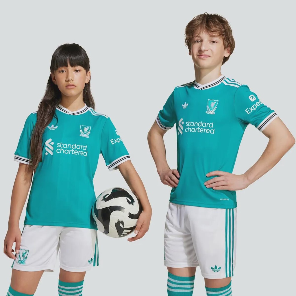 Imagem 3 do produto Camisa Liverpool Third 2026 adidas Infantil