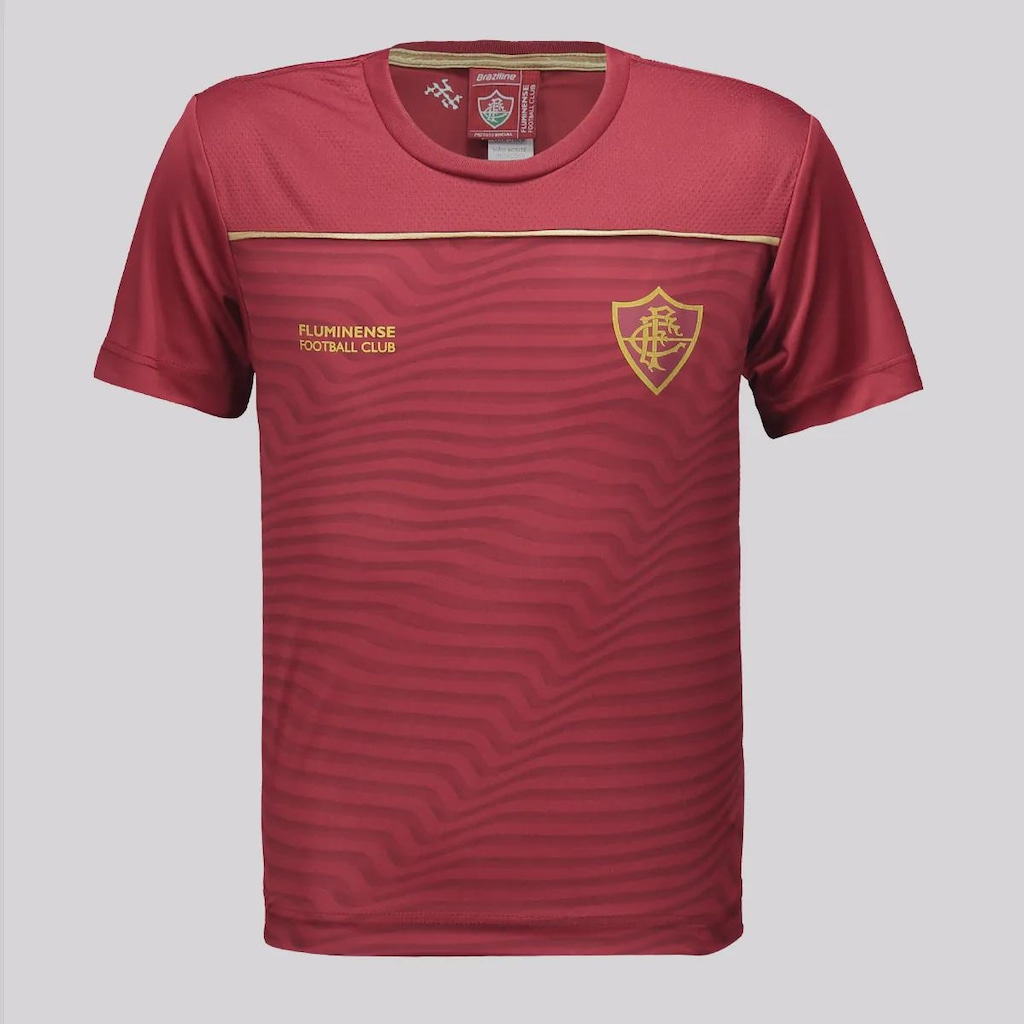 Camisa Fluminense Fulgor Grená Infantil