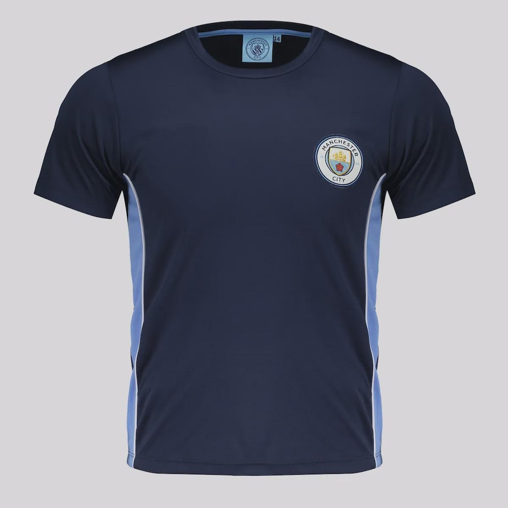 Camisa Manchester City Shield Infantil